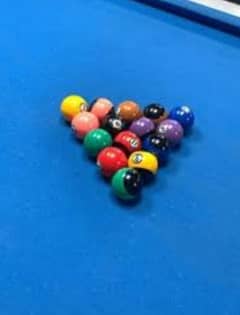 snooker table with accessories _urgent sale