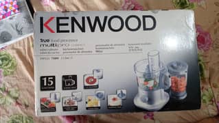 kenwood food processor untouched