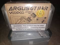 Vapes and pods . Argus  Gt2 kit and xt kit