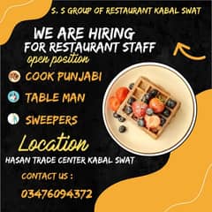 Restaurant job available/urgent hiring/jobs
