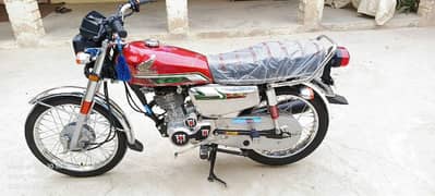 Honda CG125cc bike 23 model hai Letter me 22 hai self remod start hai