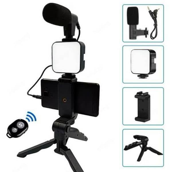 Handy VLogging Kit with Microphone 1