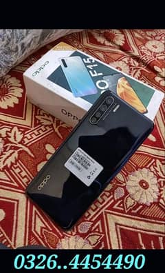 Oppo F15 256GB+8GB box Charger sath ha" pta approved: all ok phone