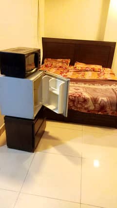 Furnished studio appartment for rent in civic Center bahria town