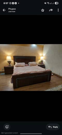 King size bed
