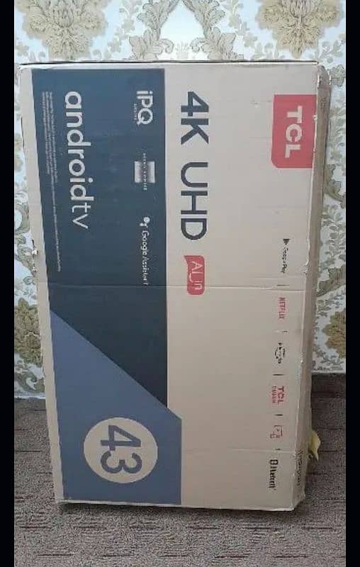 43 tcl led with complete box 1