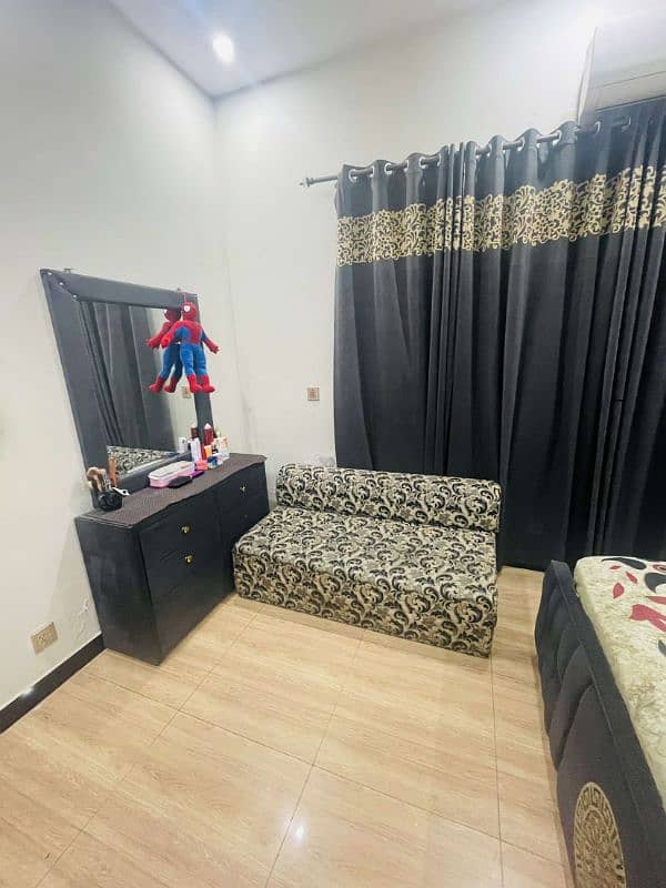 full bed set with sofa com bed and curtains 3