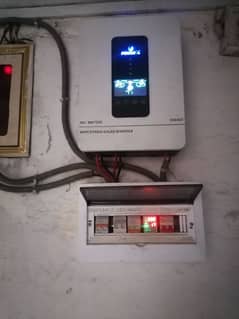 solar setup 550 watt 5 plates plus Power X ROXEN 7500 Solar Inverter"