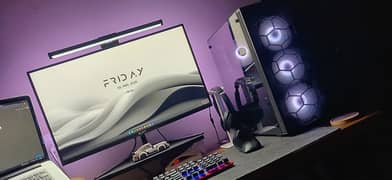 Full Gaming + Work PC Setup – RTX 4060 | Ryzen 5600 | 165Hz Monitor