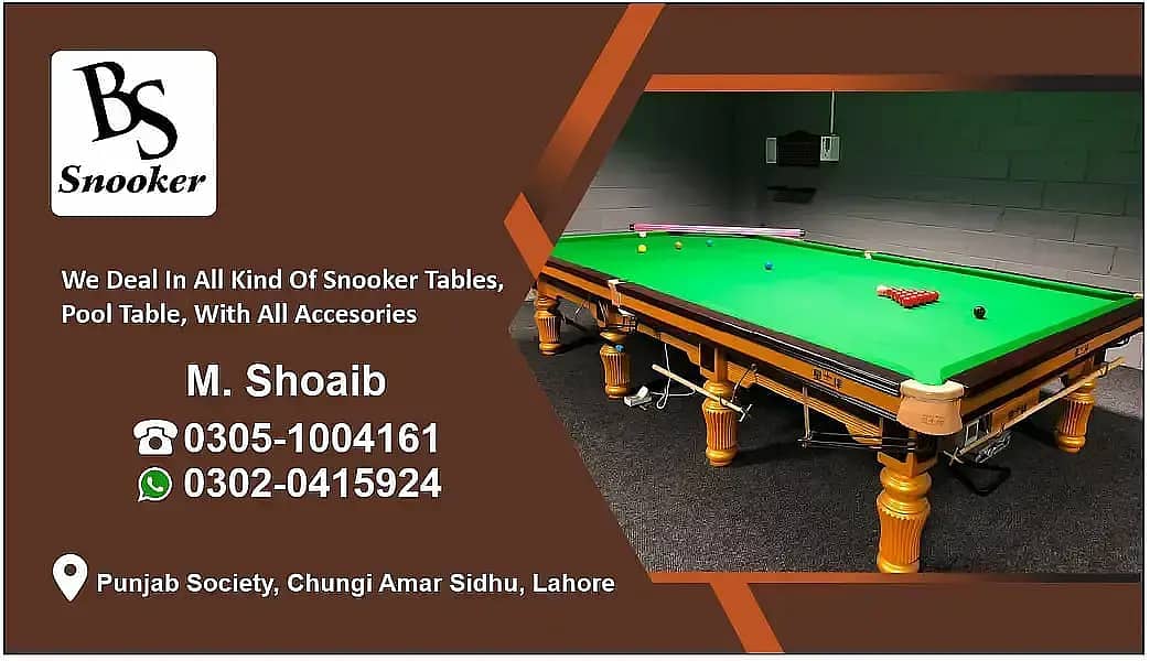 Snooker Table for Sale | Pool Table | Billiard table 0