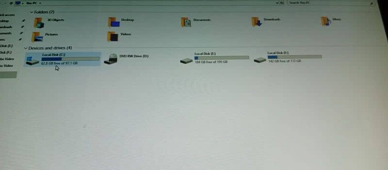 Computer (PC) DELL CORE i3 4 Generation With LCD + New Table 3