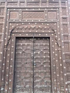 Antique shesham old big door for sale