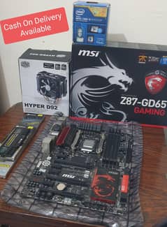 Motherboard With Core i5 & 24GB Ram