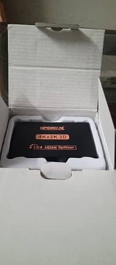 HDMI Splitter 1x4 – 1 Input to 4 Outputs – Full HD 1080p / 4K Support