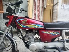 Honda CG 125 urgent sale WhatsApp on 03262001653