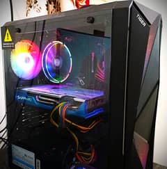 high perfomanced gaming pc with boost tiger mid case