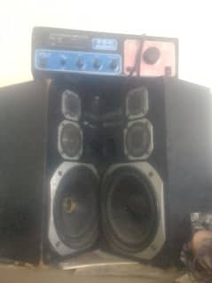 Kenwood Original Japanese 8" Speaker with Ultra power amplifilair