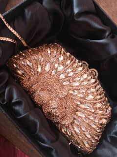 metro bridal clutch