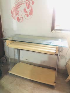 wooden table