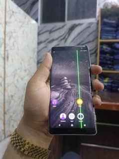 sony xz3 edge display