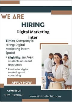 Digital marketing intern