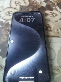 I phone 15pro max 10/10no open no repair non PTA