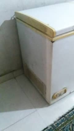 waves double door deep freezer