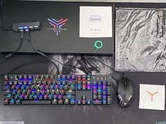 Team wolf 3 in 1 Mechanical gaming keyboard + Gaming mouse + mouse pad