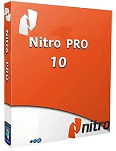 Nitro 10 PDF key Lifetime