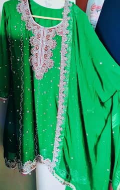 hand embroidery frock