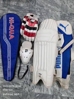 Buy original NB Gloves, Pads Pair, (2 Undergrad + Racket cover) Free