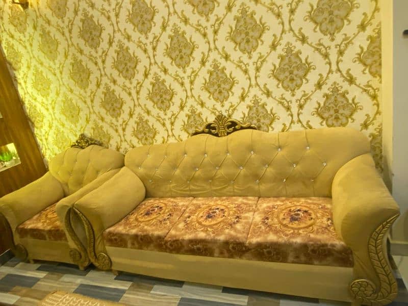 Sofa set with table 2