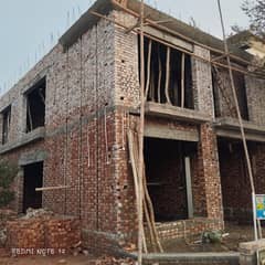 Corner+Park Facing 8.25 Marla Gray Structure House For Sale In Lake City Raiwind Road Lahore