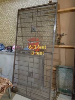 Iron Grill door