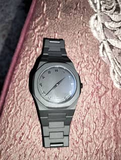 Black mate watch