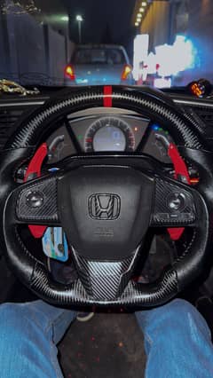 Civic x carbon fibre steering wheel