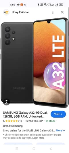 Samsung Galaxy A32 03461831889 Only Whatsapp