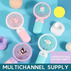 Rechargeable Hand Fan with Higher Speeds, 2000mAh Battery, Lightweight