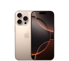 Apple Iphone 16 pro 256gb Box Packed
