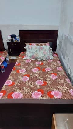 2 Single bed used