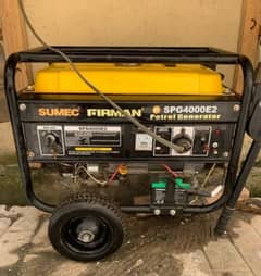 Firman 3KVA Generator (Petrol and Gas kit installed)