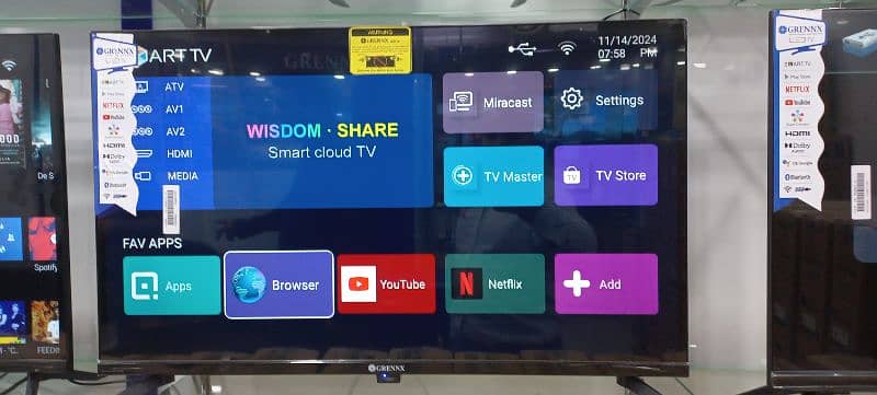 tcl 32 inch QLED SMART 4K OLED GOOGLE OS ANDROID 03224342554 1
