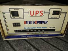 Ups 1000 watt  2 battery Wala hai 1 year used