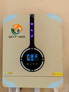 SKY POWER 6.2 KW Hybrid Inverter brand new  just only 1 month use
