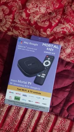 2gb8gb Global Version Mortal T1 Smart Streaming Media  tv box