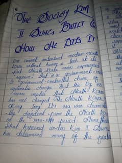 contact writing