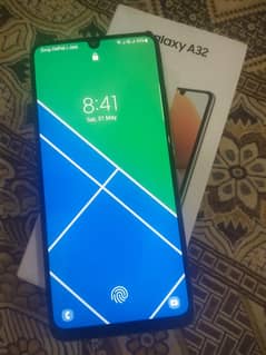 Samsung a32 full box set orgnal but ring ruf ha