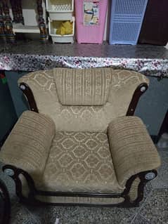 6 seater sofa set with table