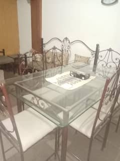 daining table and chairs