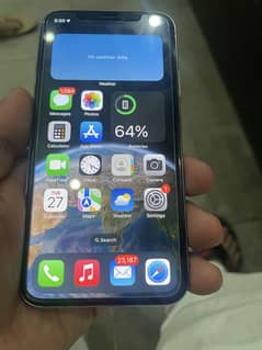IPHONE X 64GB PTA approve just like brand new condition
